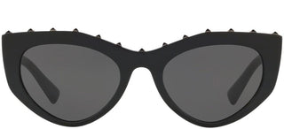 Valentino SOUL ROCKSTUD VA 4060 women Black Cat Eye Sunglasses