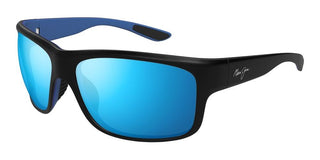 Maui Jim Southern Cross Mj0815s Men Black Rectangle Sunglasses