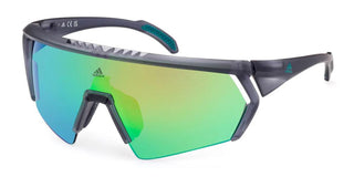 Adidas Sp0063 Unisex Grey Sports Sunglasses
