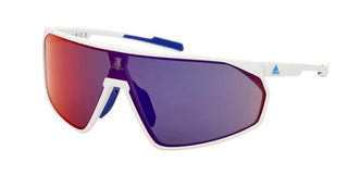 Adidas SP0074 unisex White Shield Sunglasses