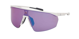 Adidas SP0075 unisex White Shield Sunglasses