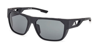 Adidas SP0102 unisex Black Squared Sunglasses