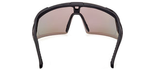 Adidas Sp0107 Unisex Black Shield Sunglasses