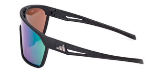 Adidas SP0108 unisex Black Shield Sunglasses