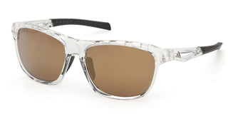 Adidas Sp0118 Unisex Transparent Rectangle Sunglasses