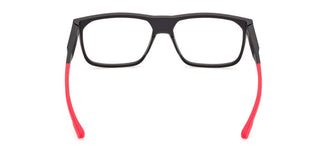 Adidas Sp5076 Unisex Black Rectangle Eyeglasses