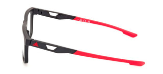 Adidas Sp5076 Unisex Black Rectangle Eyeglasses