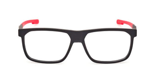 Adidas Sp5076 Unisex Black Rectangle Eyeglasses