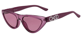 Jimmy Choo SPARKS/G/S women Violet Cat Eye Sunglasses