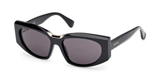 Max Mara Spark 8 Mm0144 Unisex Black Cat Eye Sunglasses