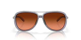 Oakley Split Time Oo 4129 Women Violet Pilot Sunglasses