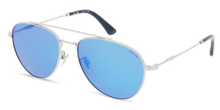 Police Splp20e Unisex Silver  Sunglasses