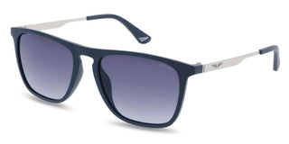 Police Splq80 Unisex Blue Squared Sunglasses