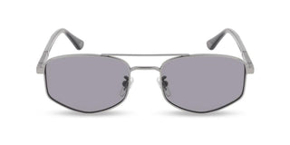 Police Splq84 Unisex Grey Geometric Sunglasses