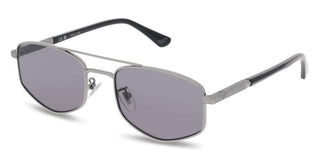 Police Splq84 Unisex Grey Geometric Sunglasses