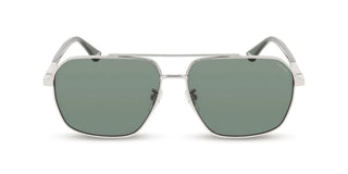 Police Splq85 Unisex Grey Geometric Sunglasses