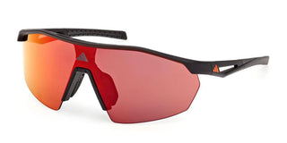 Adidas  Sport Anemos Light S Sp0116 Unisex Black Shield Sunglasses