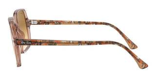 Ray-Ban SQUARE II RB 1973 women Brown Geometric Sunglasses