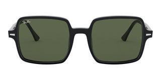 Ray-Ban SQUARE II RB 1973 women Black Geometric Sunglasses