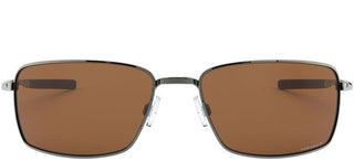 Oakley SQUARE WIRE OO 4075 men Brown Geometric Sunglasses