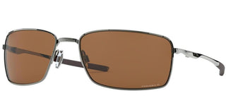 Oakley SQUARE WIRE OO 4075 men Brown Geometric Sunglasses