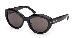 Tom Ford STACY-02 FT1316 women Black Cat Eye Sunglasses