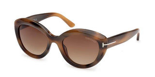 Tom Ford STACY-02 FT1316 women Havana Cat Eye Sunglasses