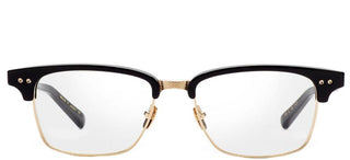 Dita Statesman Three Unisex Black Geometric Eyeglasses