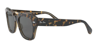 Ray-Ban STATE STREET RB 2186 unisex Havana Squared Sunglasses