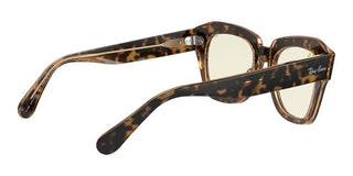 Ray-Ban STATE STREET RB 2186 unisex Havana Squared Sunglasses