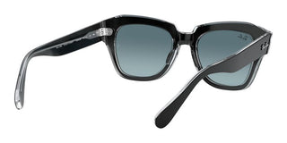 Ray-Ban STATE STREET RB 2186 unisex Black Squared Sunglasses