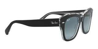 Ray-Ban STATE STREET RB 2186 unisex Black Squared Sunglasses