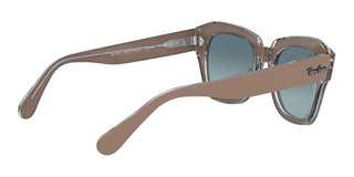Ray-Ban STATE STREET RB 2186 unisex Brown Squared Sunglasses