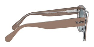 Ray-Ban STATE STREET RB 2186 unisex Brown Squared Sunglasses