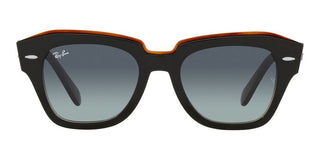 Ray-Ban STATE STREET RB 2186 unisex Black Squared Sunglasses