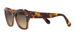 Ray-Ban STATE STREET RB 2186 unisex Havana Squared Sunglasses