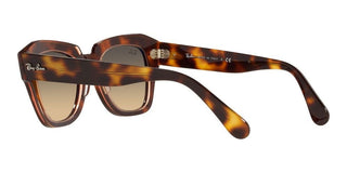 Ray-Ban STATE STREET RB 2186 unisex Havana Squared Sunglasses