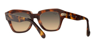 Ray-Ban STATE STREET RB 2186 unisex Havana Squared Sunglasses