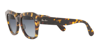 Ray-Ban STATE STREET RB 2186 unisex Havana Squared Sunglasses