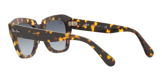 Ray-Ban STATE STREET RB 2186 unisex Havana Squared Sunglasses