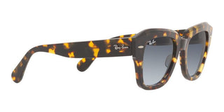 Ray-Ban STATE STREET RB 2186 unisex Havana Squared Sunglasses