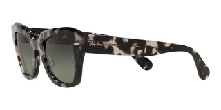 Ray-Ban STATE STREET RB 2186 unisex Havana Squared Sunglasses
