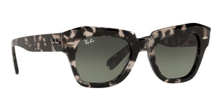 Ray-Ban STATE STREET RB 2186 unisex Havana Squared Sunglasses