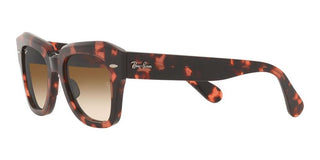 Ray-Ban STATE STREET RB 2186 unisex Havana Squared Sunglasses