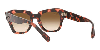 Ray-Ban STATE STREET RB 2186 unisex Havana Squared Sunglasses