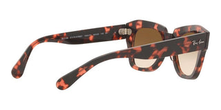 Ray-Ban STATE STREET RB 2186 unisex Havana Squared Sunglasses