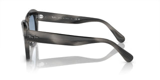 Ray-ban State Street Rb 2186 Unisex Grey Squared Sunglasses