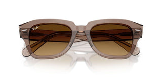 Ray-Ban STATE STREET RB 2186 unisex Brown Sunglasses