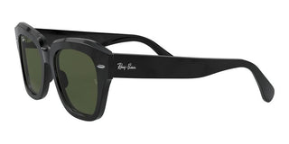 Ray-Ban STATE STREET RB 2186 unisex Black Squared Sunglasses