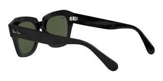 Ray-Ban STATE STREET RB 2186 unisex Black Squared Sunglasses